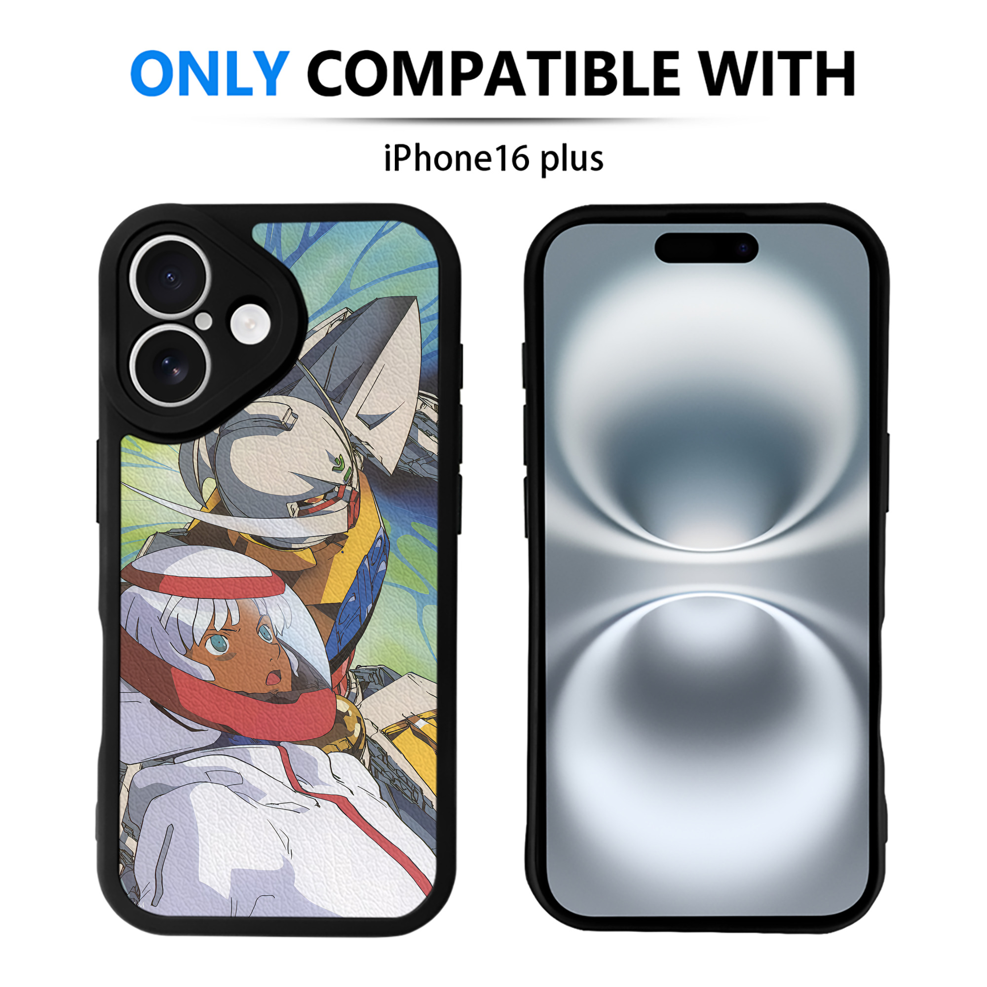 （画像用） 機動戦士ガンダム Mobile Suit Gundam 【iPhone 16シリーズ対応】シリコンスマホケース（レザー調） 材質：シリコン